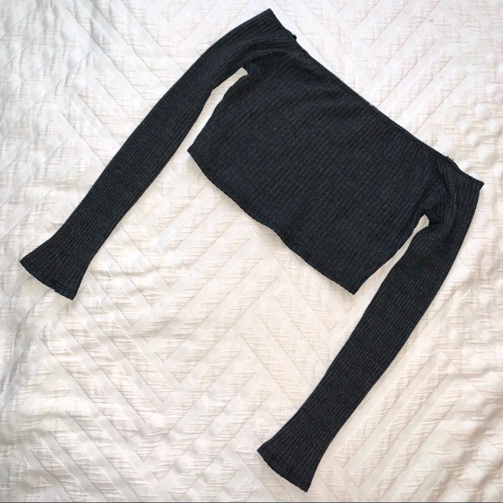 Long Sleeve Crop Top